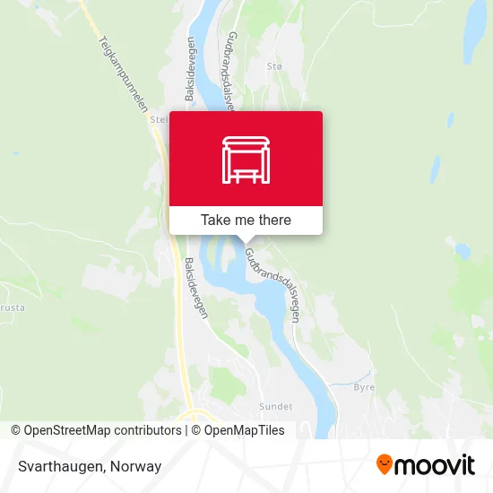 Svarthaugen map