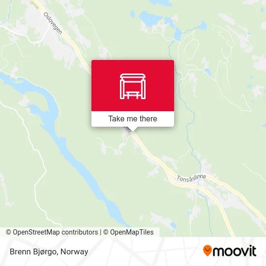 Brenn Bjørgo map