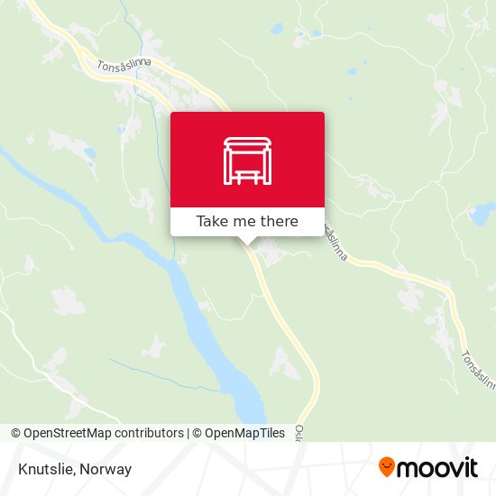 Knutslie map