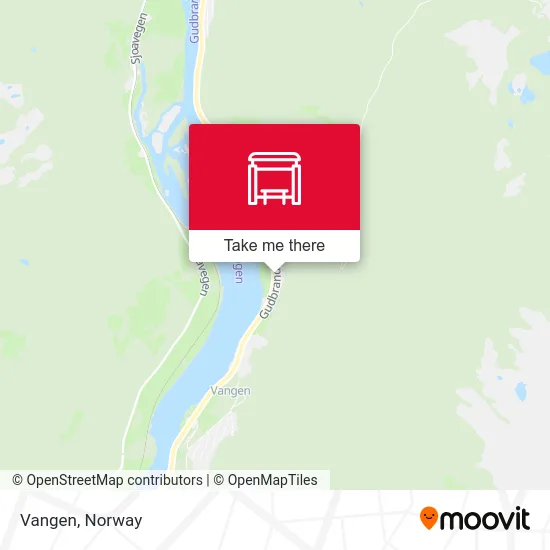 Vangen map