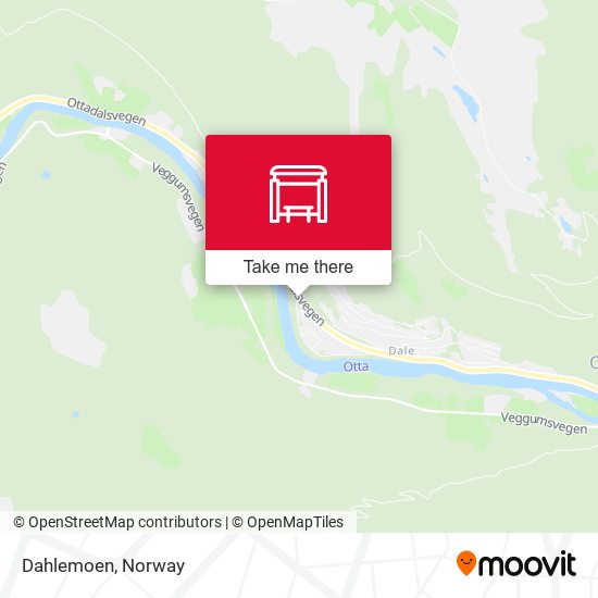 Dahlemoen map