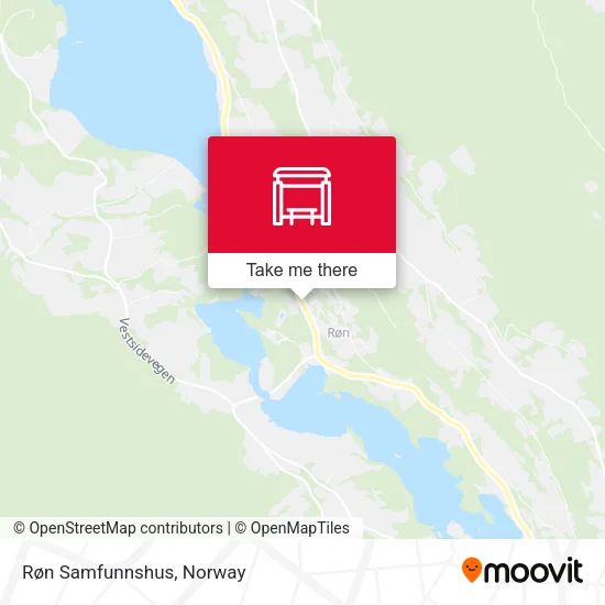 Røn Samfunnshus map