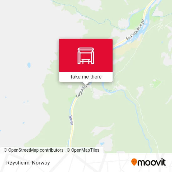Røysheim map