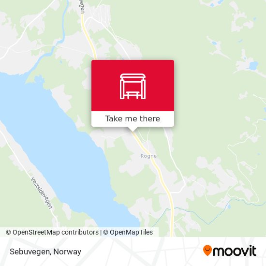 Sebuvegen map