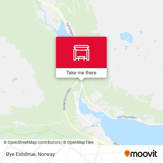 Øye Eidsbrue map