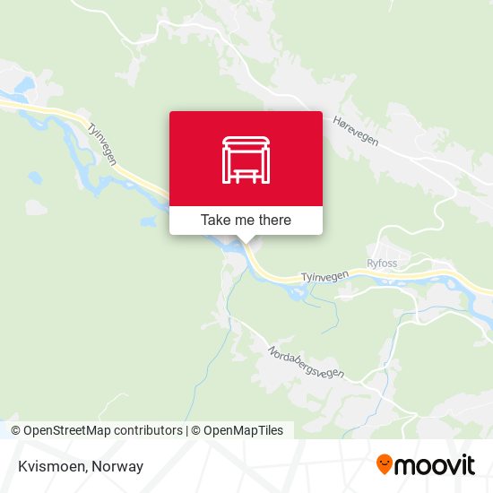 Kvismoen map