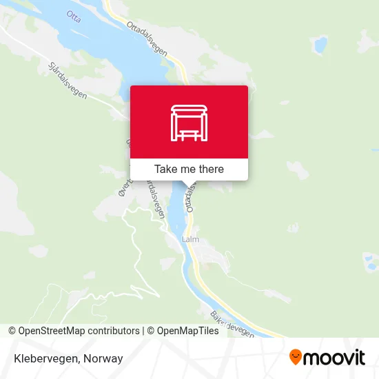 Klebervegen map
