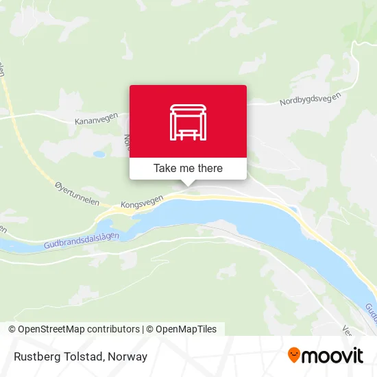Rustberg Tolstad map