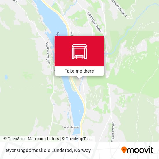 Øyer Ungdomsskole Lundstad map