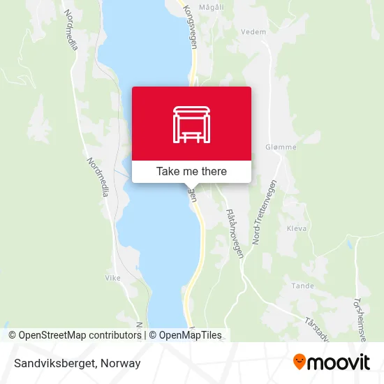 Sandviksberget map