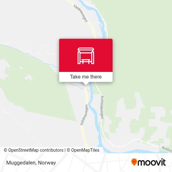Muggedalen map