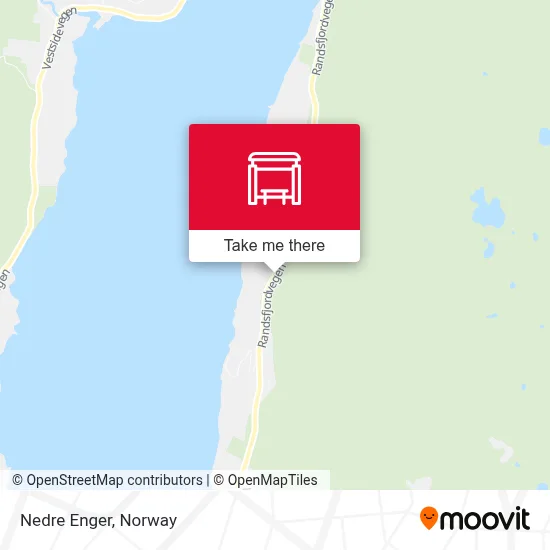Nedre Enger map