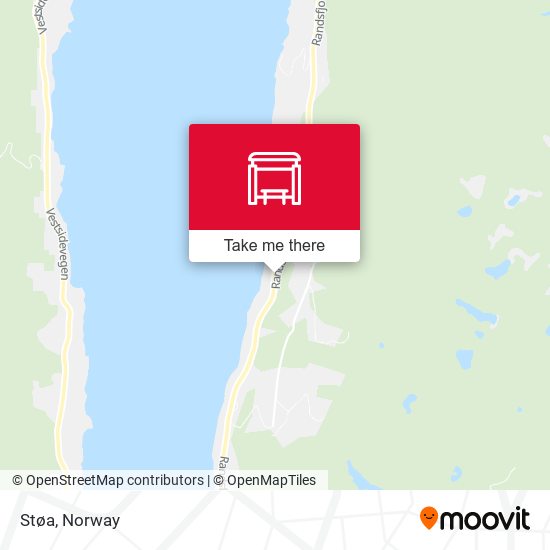 Støa map