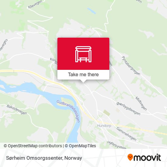 Sørheim Omsorgssenter map