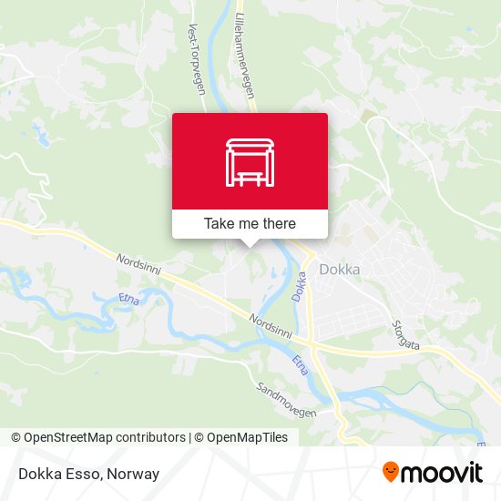 Dokka Esso map