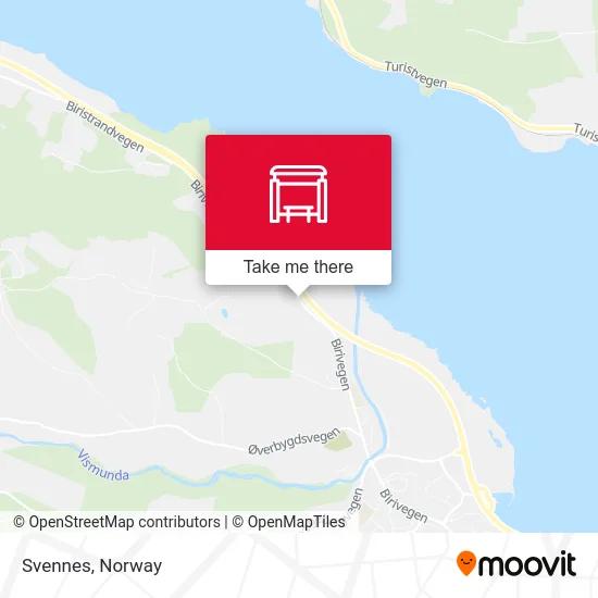 Svennes map