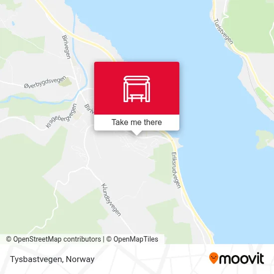 Tysbastvegen map