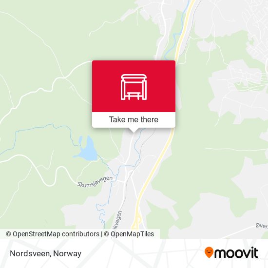 Nordsveen map