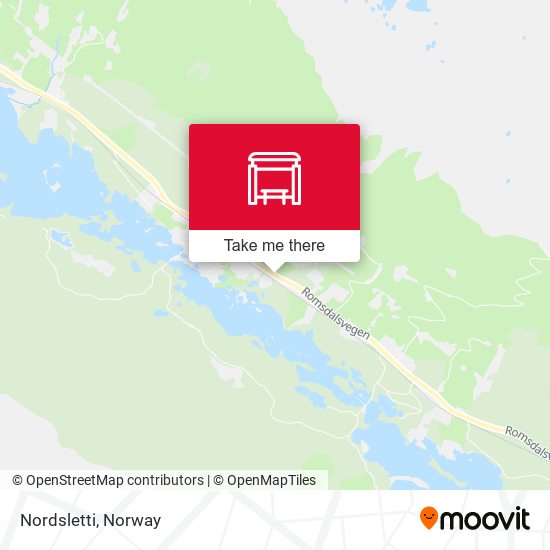 Nordsletti map