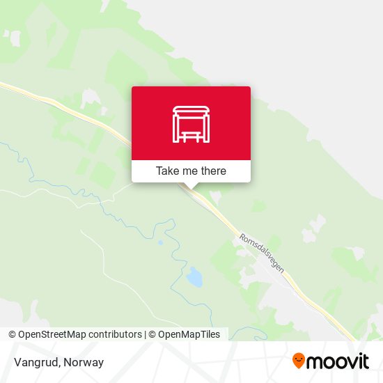 Vangrud map