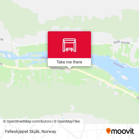 Felleskjøpet Skjåk map