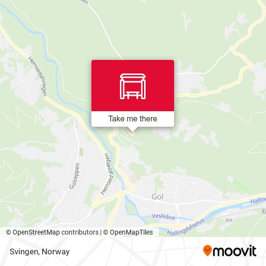 Svingen map