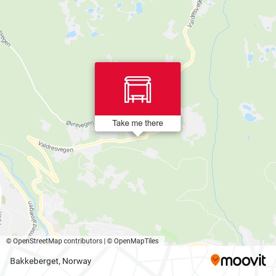 Bakkeberget map