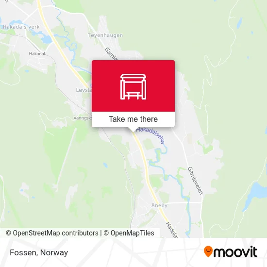 Fossen map