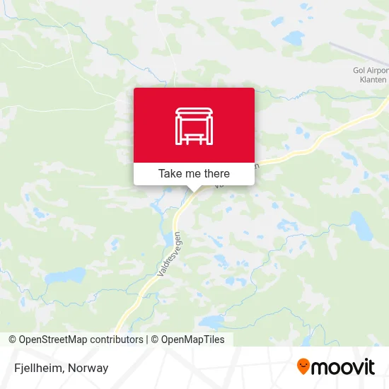 Fjellheim map