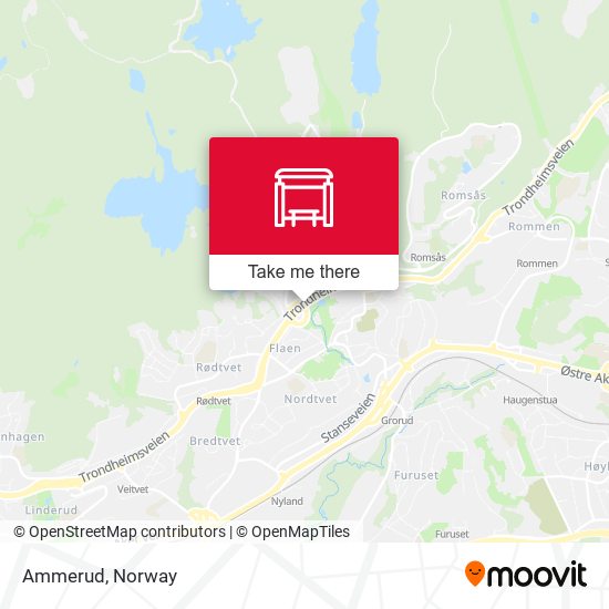 Ammerud map