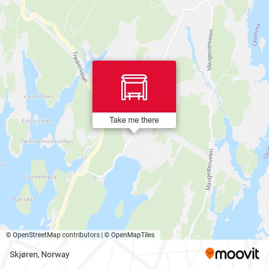 Skjøren map