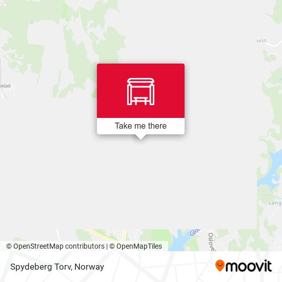 Spydeberg Torv map