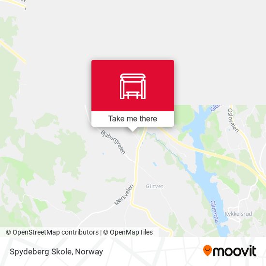 Spydeberg Skole map