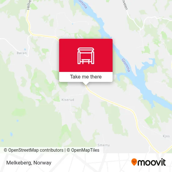 Melkeberg map