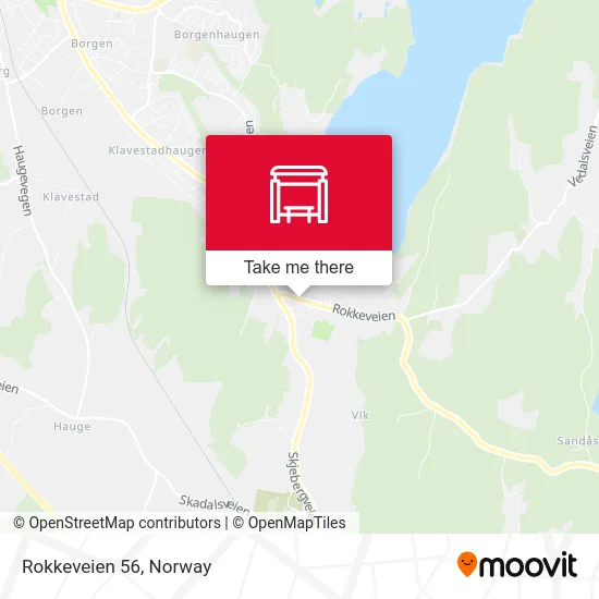 Rokkeveien 56 map