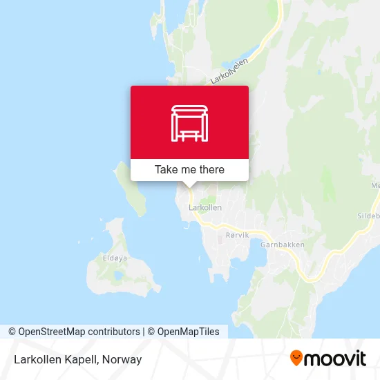 Larkollen Kapell map