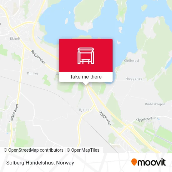 Solberg Handelshus map