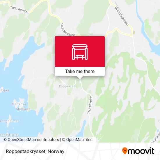 Roppestadkrysset map