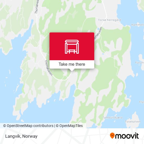 Langvik map