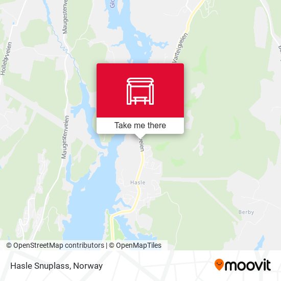 Hasle Snuplass map