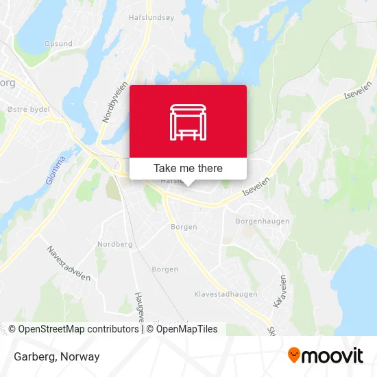 Garberg map
