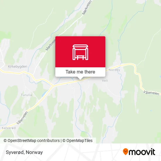 Syverød map
