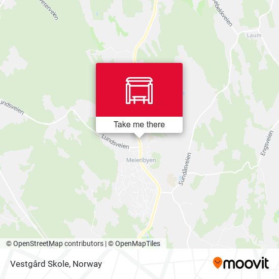 Vestgård Skole map