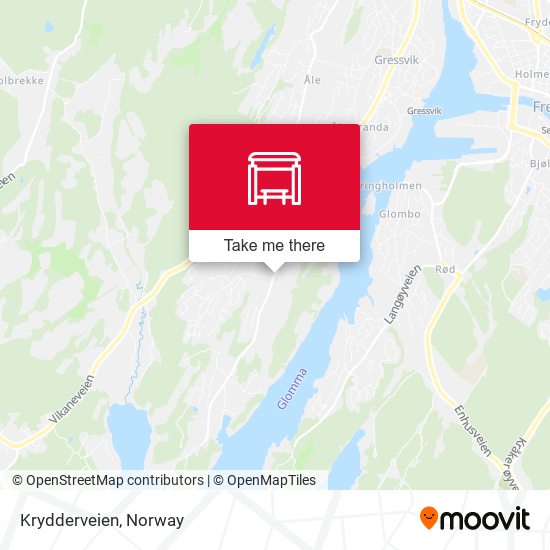 Krydderveien map