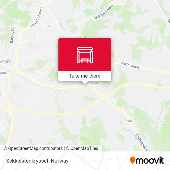 Sekkelstenkrysset map
