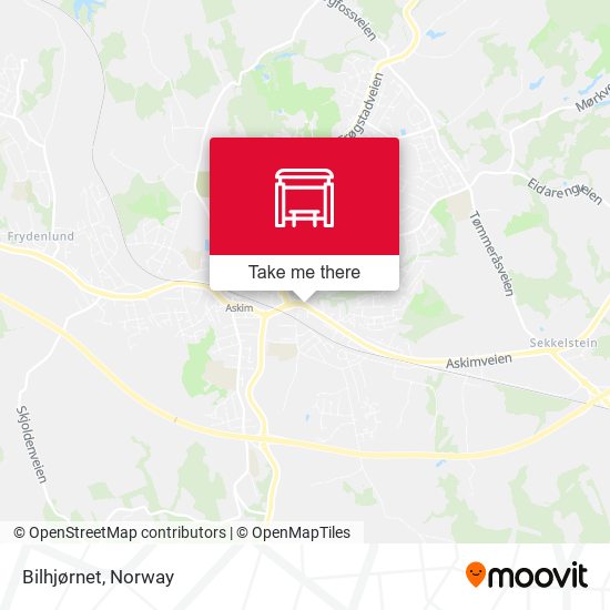 Bilhjørnet map