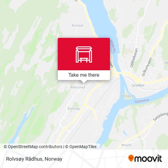 Rolvsøy Rådhus map