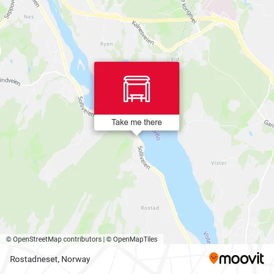 Rostadneset map