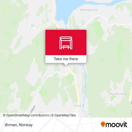 Ørmen map