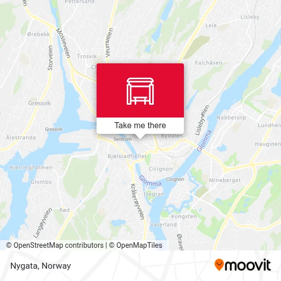 Nygata map